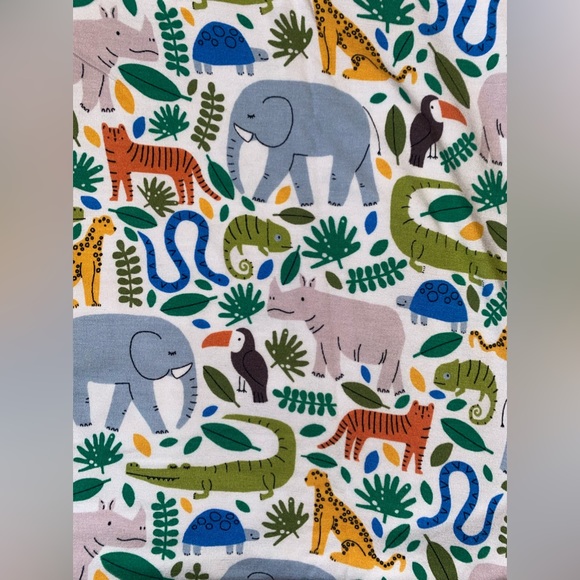 🐘🐅NWOT LS Jungle Safari Swaddle🐅🐘 - Picture 5 of 5